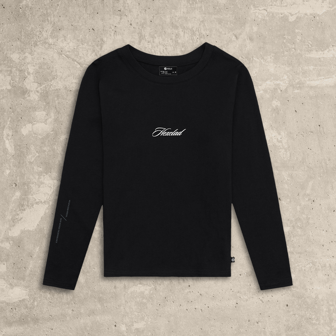 Cursive Hexclad Women¡¯s Long-Sleeve T-Shirt