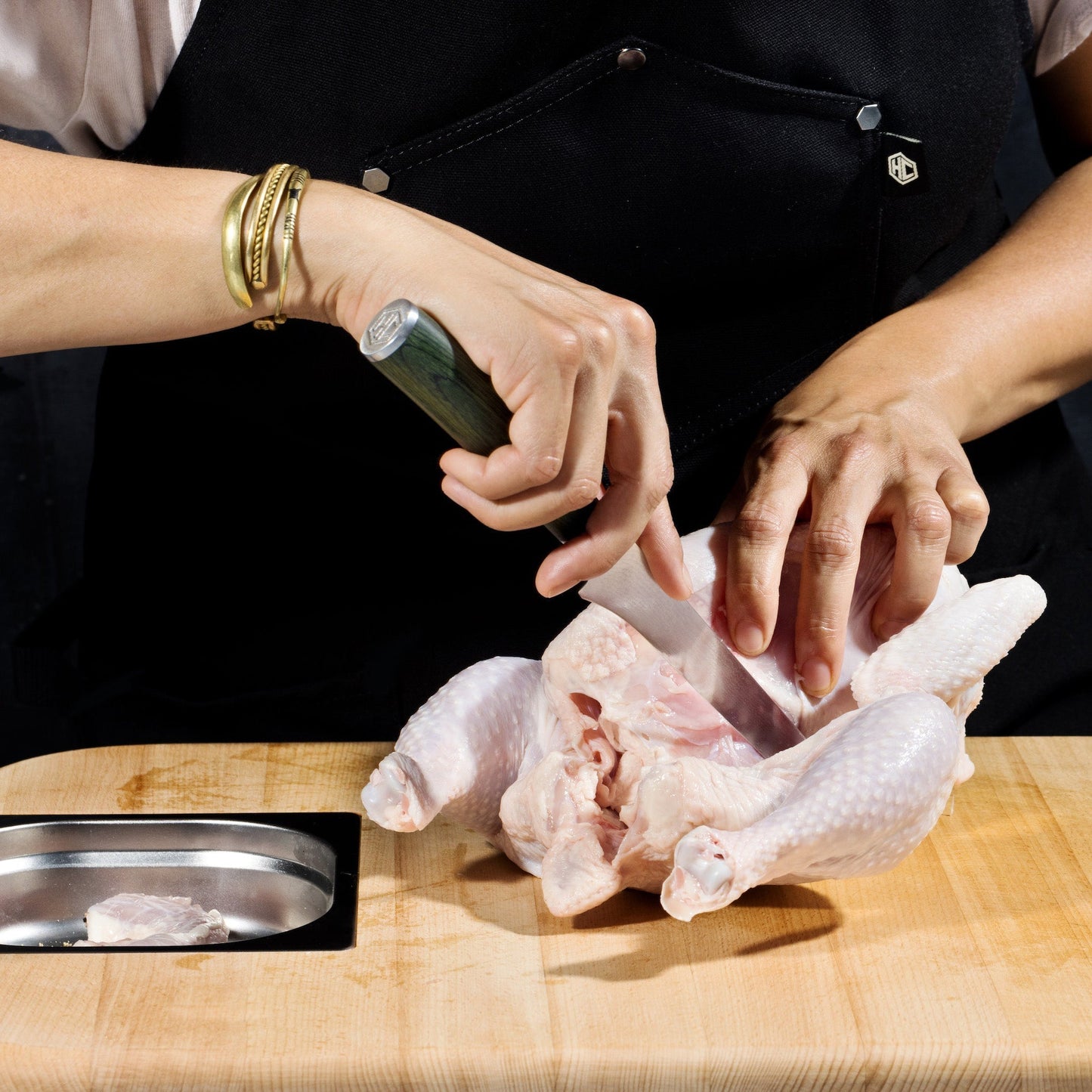 Damascus Steel Boning & Fillet Knife, 6"