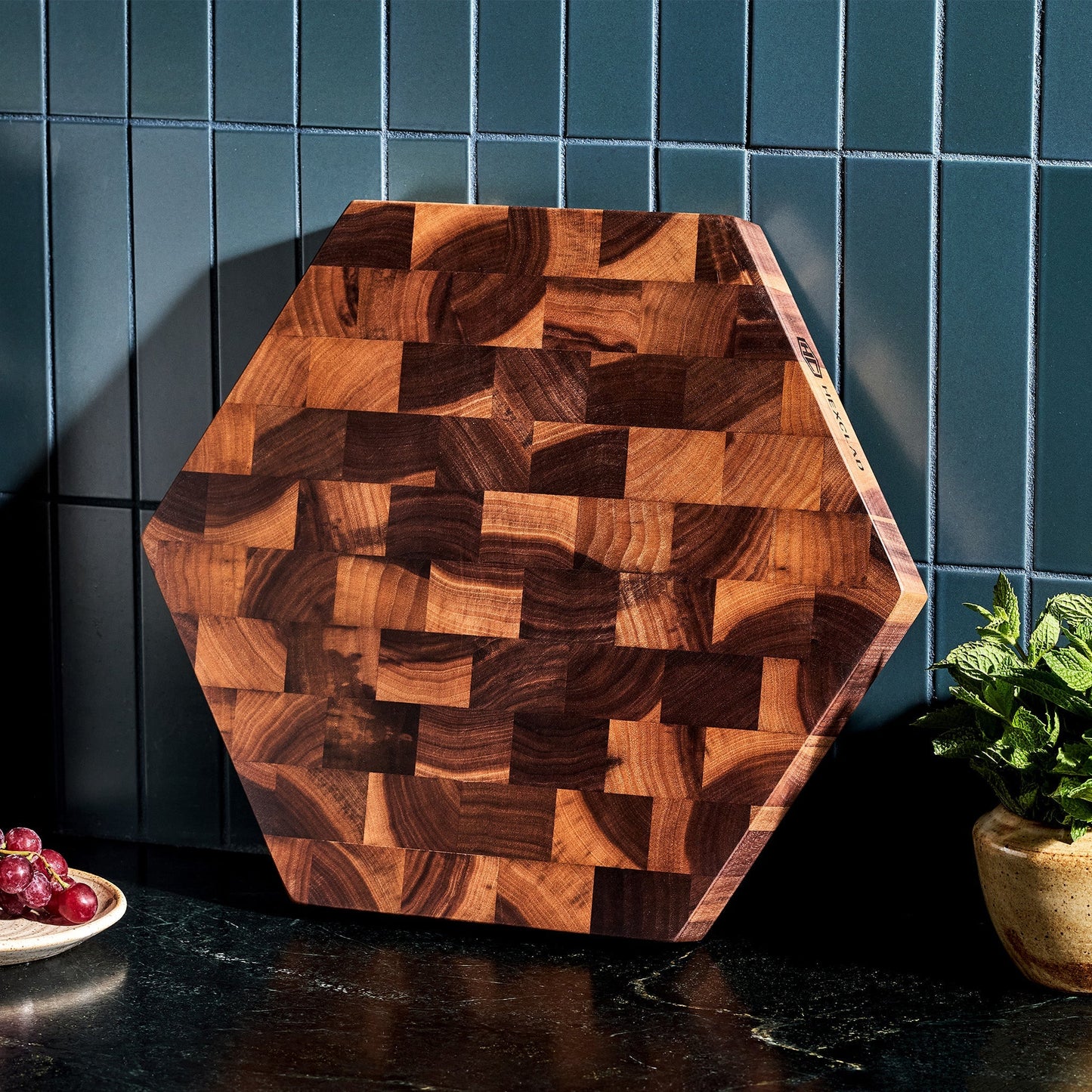 End Grain Walnut Charcuterie Board