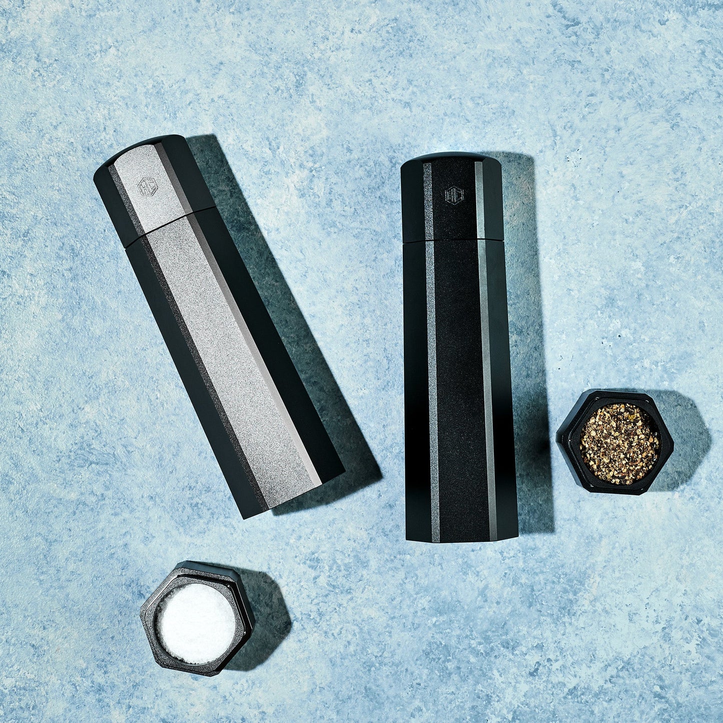 HexMill Salt and Pepper Grinder Set