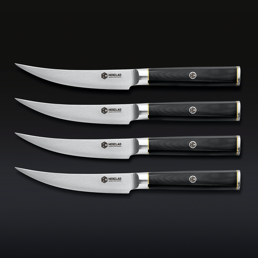 Master Series Damascus Steel Steak Knife Set, 4-pc
