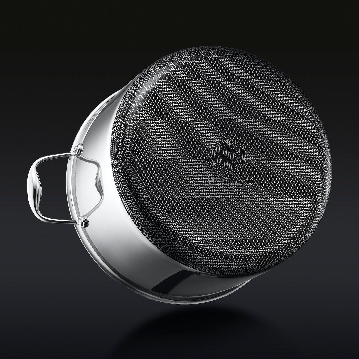 Hybrid Stock Pot with Lid, 10-Qt